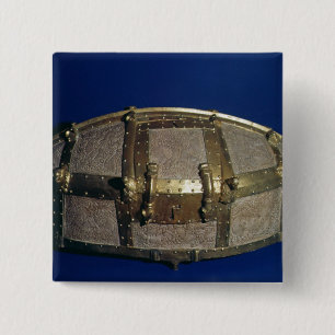 Chapa Cuadrada Caja de Viking para el oro