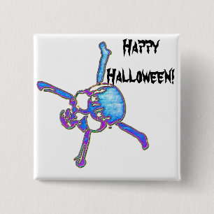 Chapa Cuadrada Calaveras 6