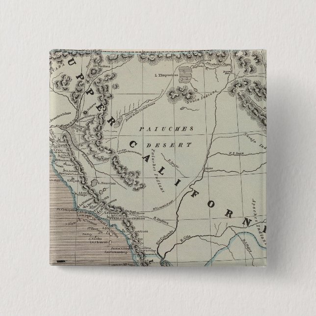 Chapa Cuadrada California (Anverso)