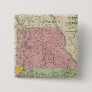 Chapa Cuadrada California, Oregón, Utah, Nuevo México 3