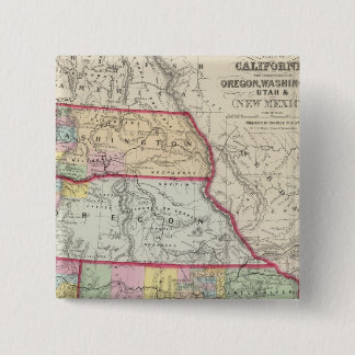 Chapa Cuadrada California, Oregón, Washington, Utah, Nuevo México