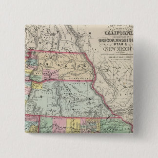 Chapa Cuadrada California, Oregón, Washington, Utah, Nuevo México