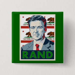 Chapa Cuadrada California para el rand Paul
