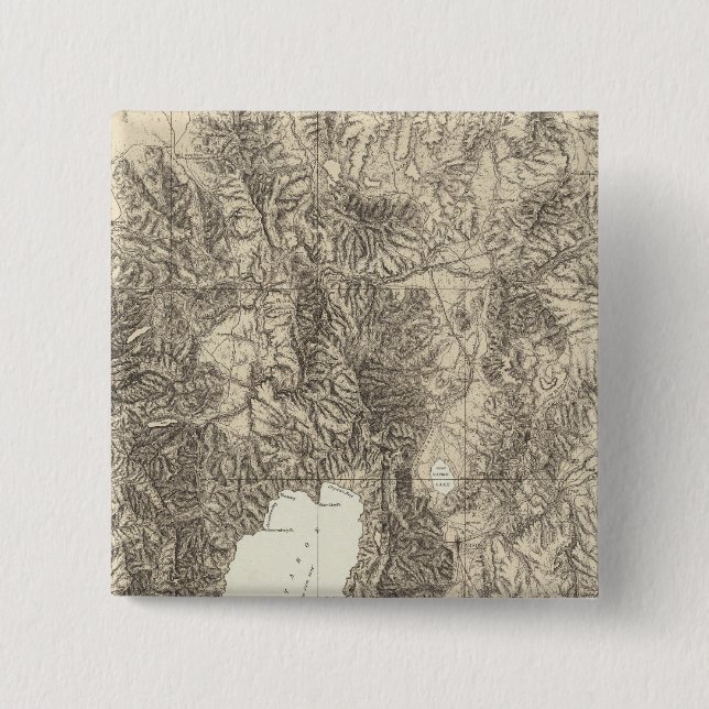 Chapa Cuadrada California y Nevada (Anverso)