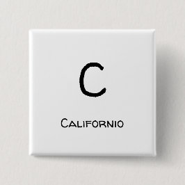 Chapa Cuadrada Californio - C