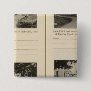 Chapa Cuadrada Calle Dunning de Maltaville