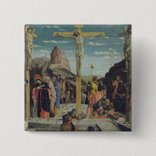 Chapa Cuadrada Calvary, el panel central de la predela