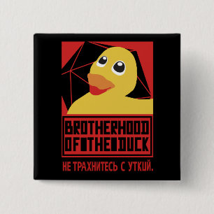 Chapa Cuadrada Camarada Duck Agit Prop