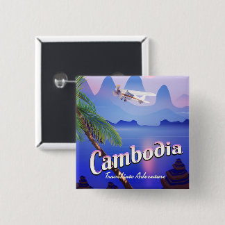 Chapa Cuadrada Camboya: 'Viaja a la aventura'