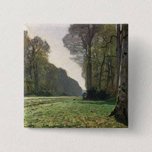 Chapa Cuadrada Camino de Claude Monet el a Bas-Breau,