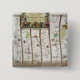 Chapa Cuadrada Camino de Londres a Bristol