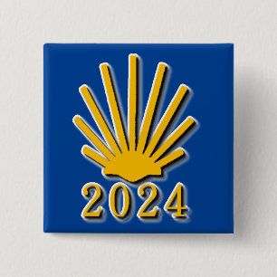 Chapa Cuadrada Camino de Santiago 2024