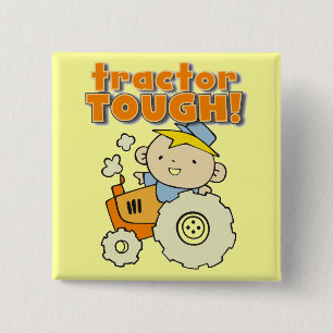 Chapa Cuadrada Camisetas y regalos duros del tractor