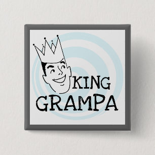 Chapa Cuadrada Camisetas y regalos King Grampa