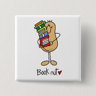Chapa Cuadrada Camisetas y regalos para amantes de los libros