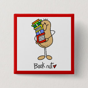 Chapa Cuadrada Camisetas y regalos para amantes de los libros