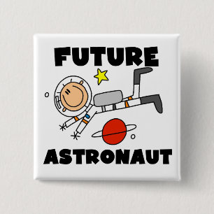 Chapa Cuadrada Camisetas y regalos para futuros astronautas