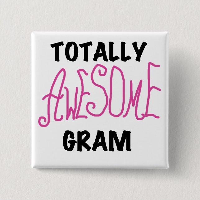 Chapa Cuadrada Camisetas y regalos totalmente impresionantes del (Anverso)