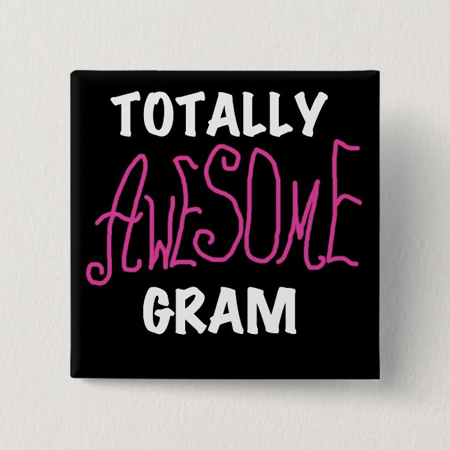 Chapa Cuadrada Camisetas y regalos totalmente impresionantes del (Anverso)