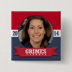 CHAPA CUADRADA CAMPAÑA DE ALISON LUNDERGAN-GRIMES