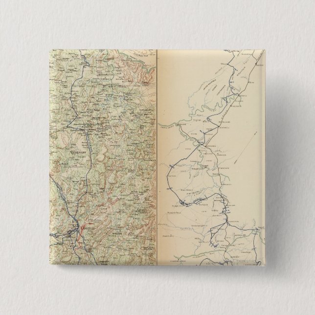 Chapa Cuadrada Campaña de Atlanta, segunda época (Anverso)