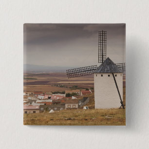 Chapa Cuadrada Campo de Criptana, antiguos molinos de viento de L