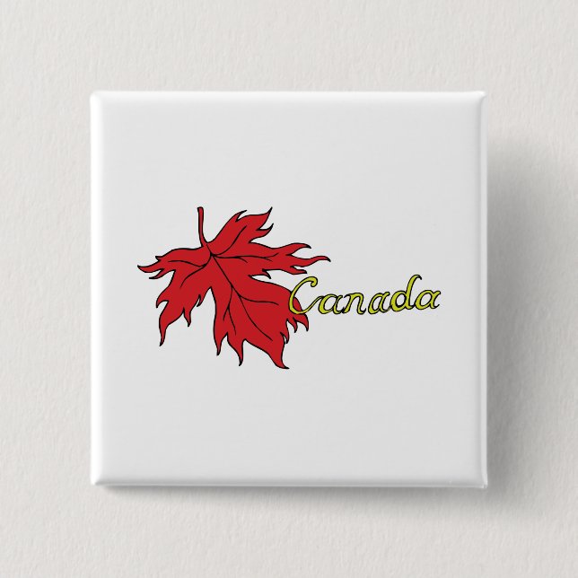 Chapa Cuadrada Canadá (Anverso)