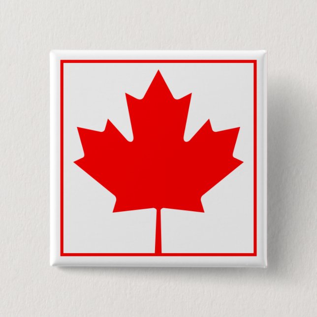 Chapa Cuadrada canadá (Anverso)