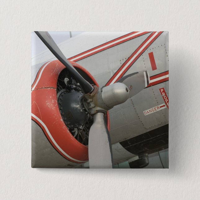 Chapa Cuadrada Canadá, Alberta, Edmonton: Aviación de Alberta (Anverso)