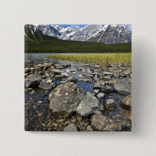 Chapa Cuadrada Canadá, Alberta, Montañas Rocosas, Banff Nacional
