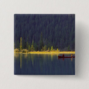 Chapa Cuadrada Canadá, Alberta, Parque Nacional Baniff. Dos chic