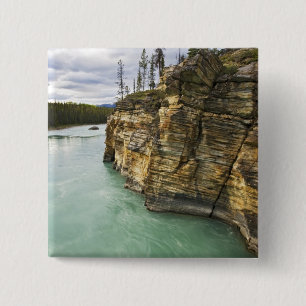 Chapa Cuadrada Canadá, Alberta, Parque Nacional Jasper, Athabasca