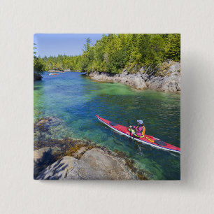 Chapa Cuadrada Canadá, Columbia Británica, Isla Vancouver. Mar 