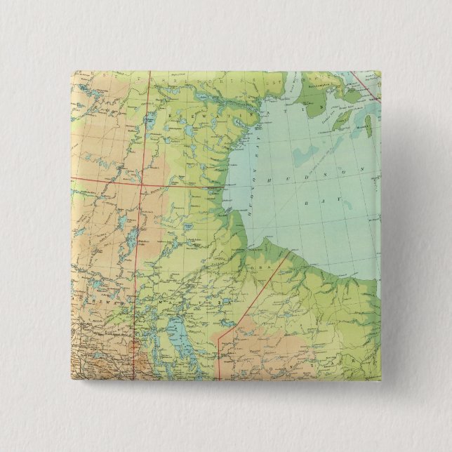 Chapa Cuadrada Canadá compuesto (Anverso)