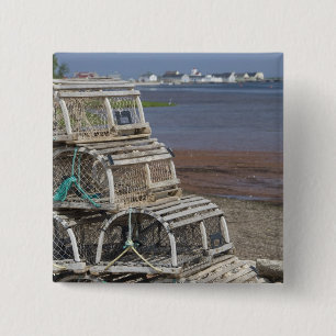 Chapa Cuadrada Canadá, Isla del Príncipe Eduardo, Rústico. Lobo