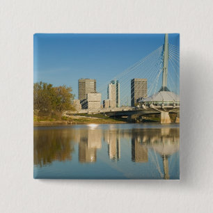 Chapa Cuadrada CANADÁ, Manitoba, Winnipeg: Esplanada Riel 2