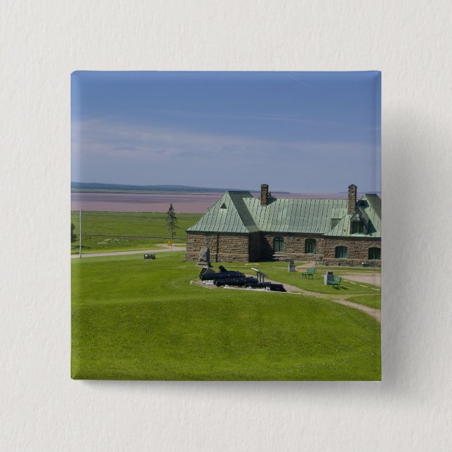 Chapa Cuadrada Canadá, Nueva Brunswick, Aulac. Fort Cumberland (Anverso)