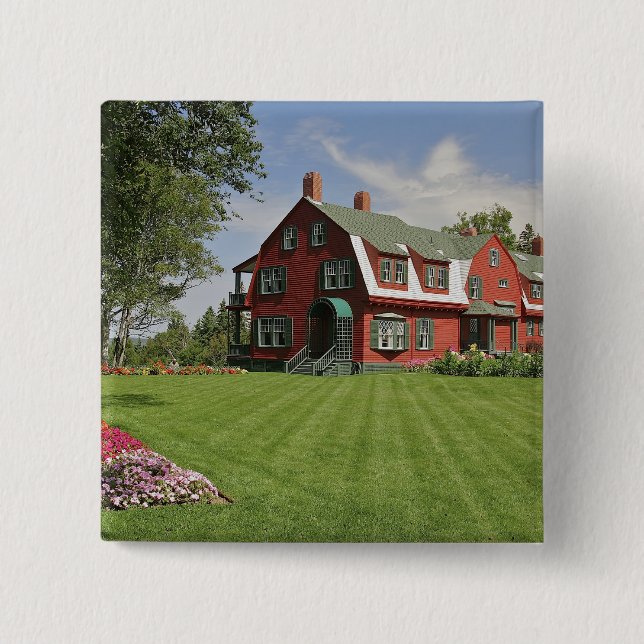 Chapa Cuadrada Canadá, Nueva Brunswick, Isla Campobello. (Anverso)