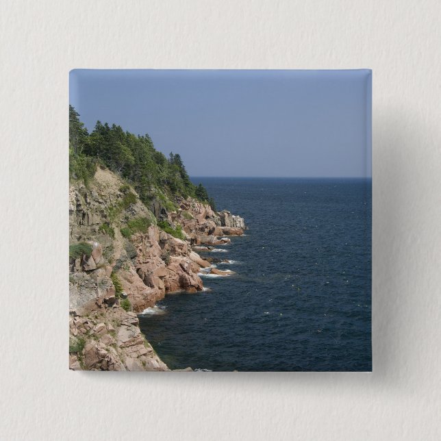 Chapa Cuadrada Canadá, Nueva Escocia, Isla de Cabo Breton, Cabot  (Anverso)