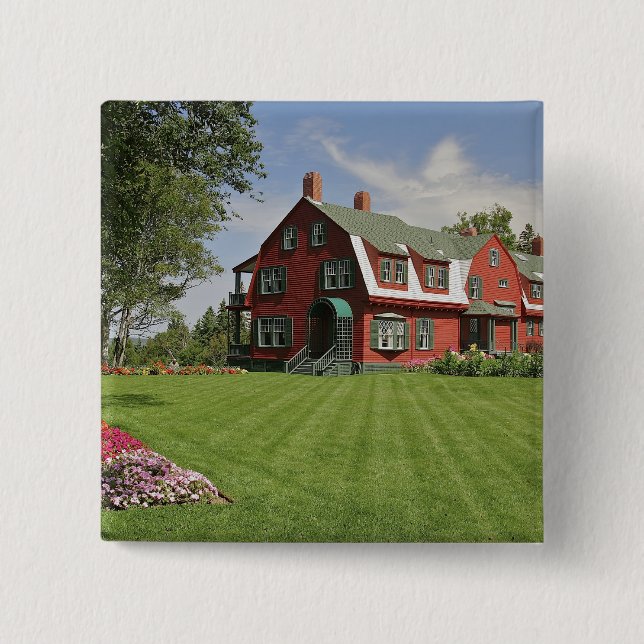 Chapa Cuadrada Canadá, Nuevo Brunswick, Isla Campobello. (Anverso)