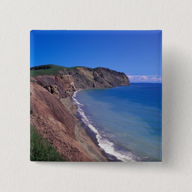 Chapa Cuadrada Canadá, Quebec, Islas Magdalen, Cap Alright 2 (Anverso)