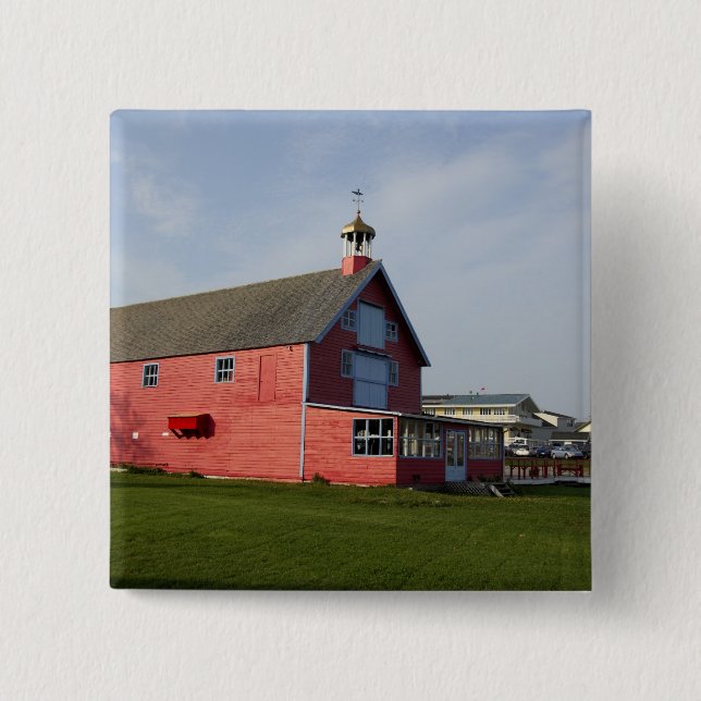 Chapa Cuadrada Canadá, Quebec, Perce. IMAGEN RESTRINGIDA: No (Anverso)