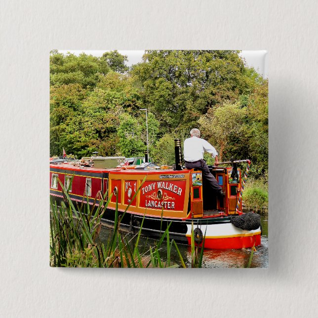 CHAPA CUADRADA CANAL NARROWBOATS (Anverso)