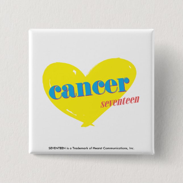 Chapa Cuadrada Cáncer 3 (Anverso)