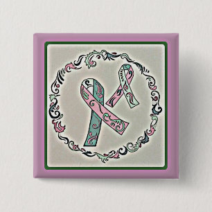 Chapa Cuadrada Cáncer de pecho metastático 2