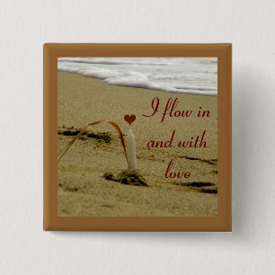 Chapa Cuadrada Candle de amor_