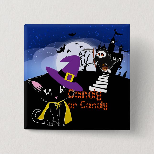 Chapa Cuadrada Candy o Candy (Anverso)