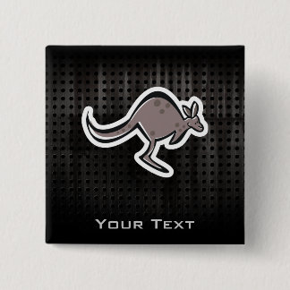 Chapa Cuadrada Canguro lindo; Guay