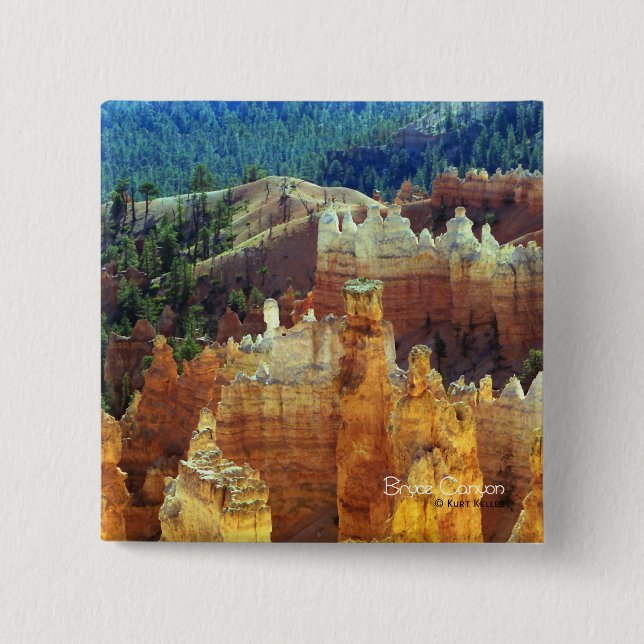 Chapa Cuadrada Cañón Bryce (Anverso)