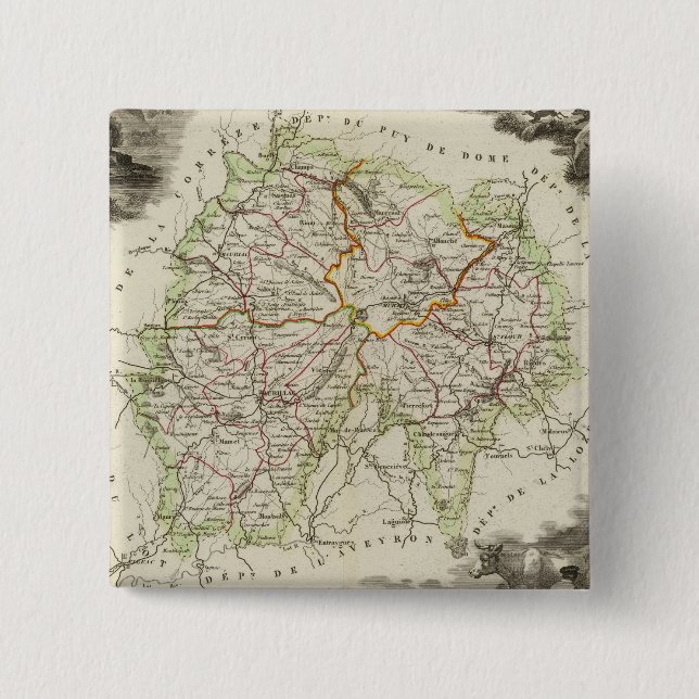 Chapa Cuadrada Cantaloupe (Anverso)